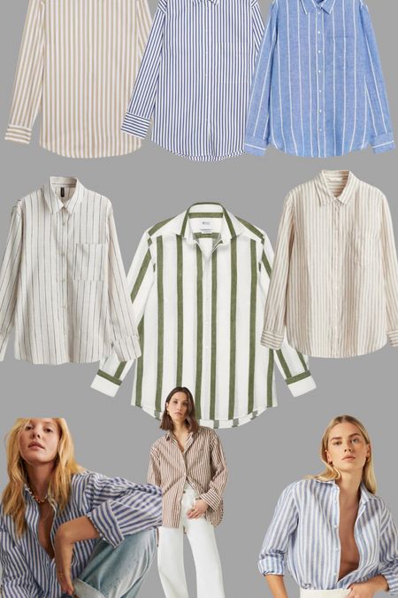 All the striped shirts for that summer relaxed feeling.