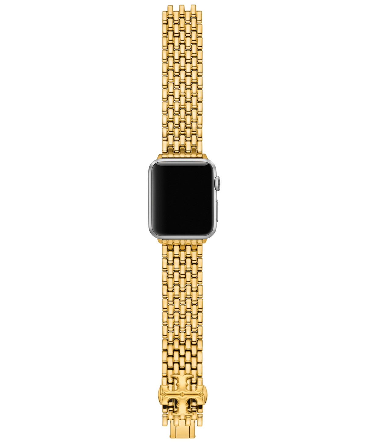 Tory Burch Gold-Tone Stainless Steel Bracelet For Apple Watch 38mm-45mm - Purple | Macy's