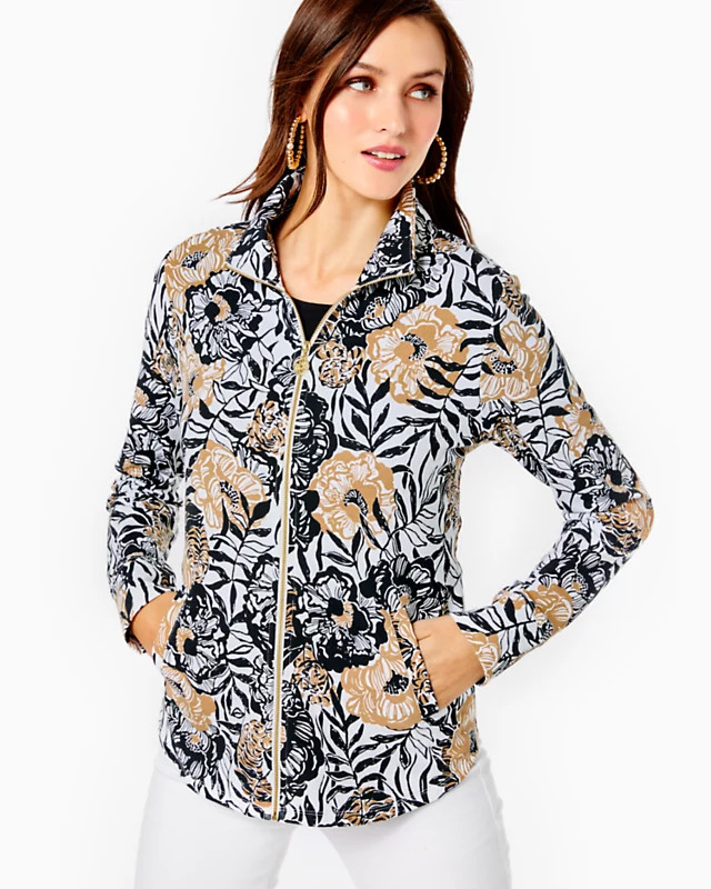 UPF 50+ Leona Zip-Up Jacket | Lilly Pulitzer | Lilly Pulitzer