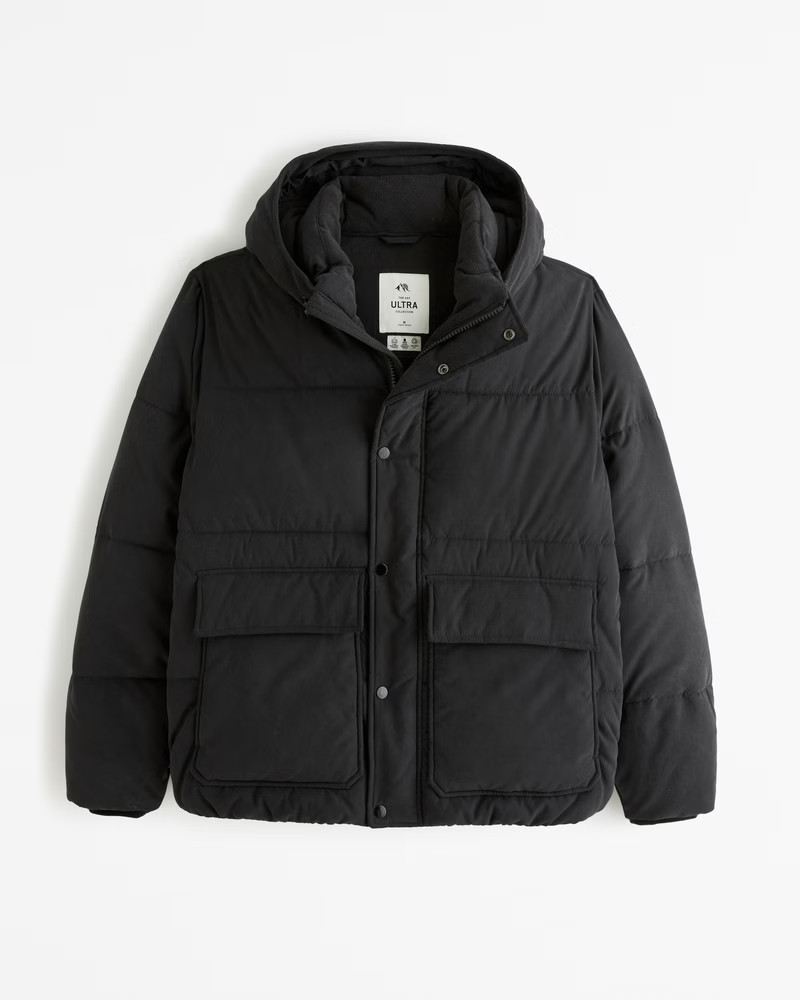 Hooded Ultra Utility Puffer | Abercrombie & Fitch (US)