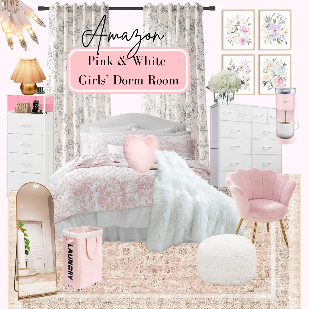 Girls’ Pink & White College Dorm Room/Teen Girls’ Room - all on AMAZON

Budget-friendly decor for a girls’ college dorm room/teen girls room. 

College, budget-friendly, affordable decor, teen girls room, girls dorm room, pink room, Amazon home decor 

#LTKHome #LTKFindsUnder50 #LTKFindsUnder100