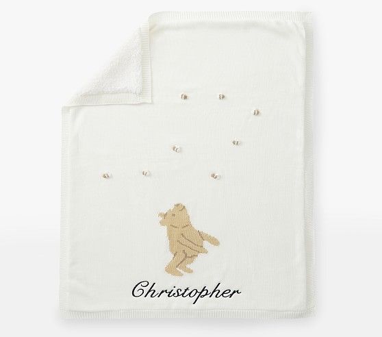 Disney Winnie the Pooh Heirloom Baby Blanket | Pottery Barn Kids