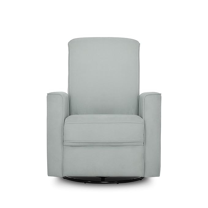 Evolur Raleigh Basic Glider, Recliner and Rocker in Light Blue | Amazon (US)