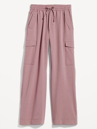 High-Waisted StretchTech Cargo Wide-Leg Pants for Women | Old Navy (US)