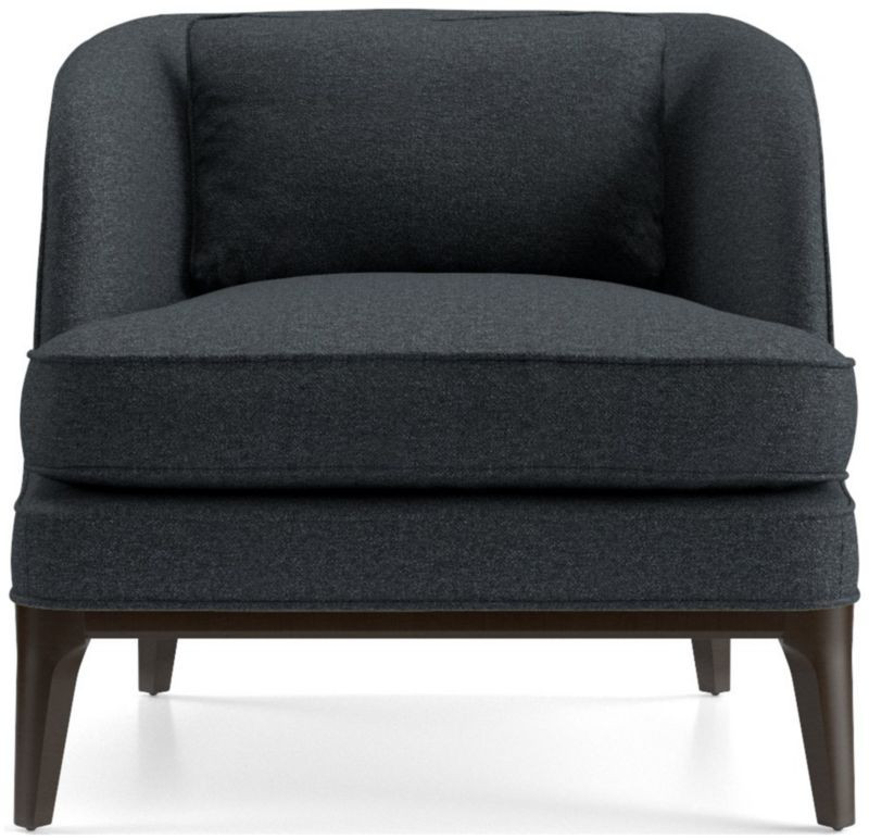 Seychelles Wood Trim Chair | Crate and Barrel | Crate & Barrel