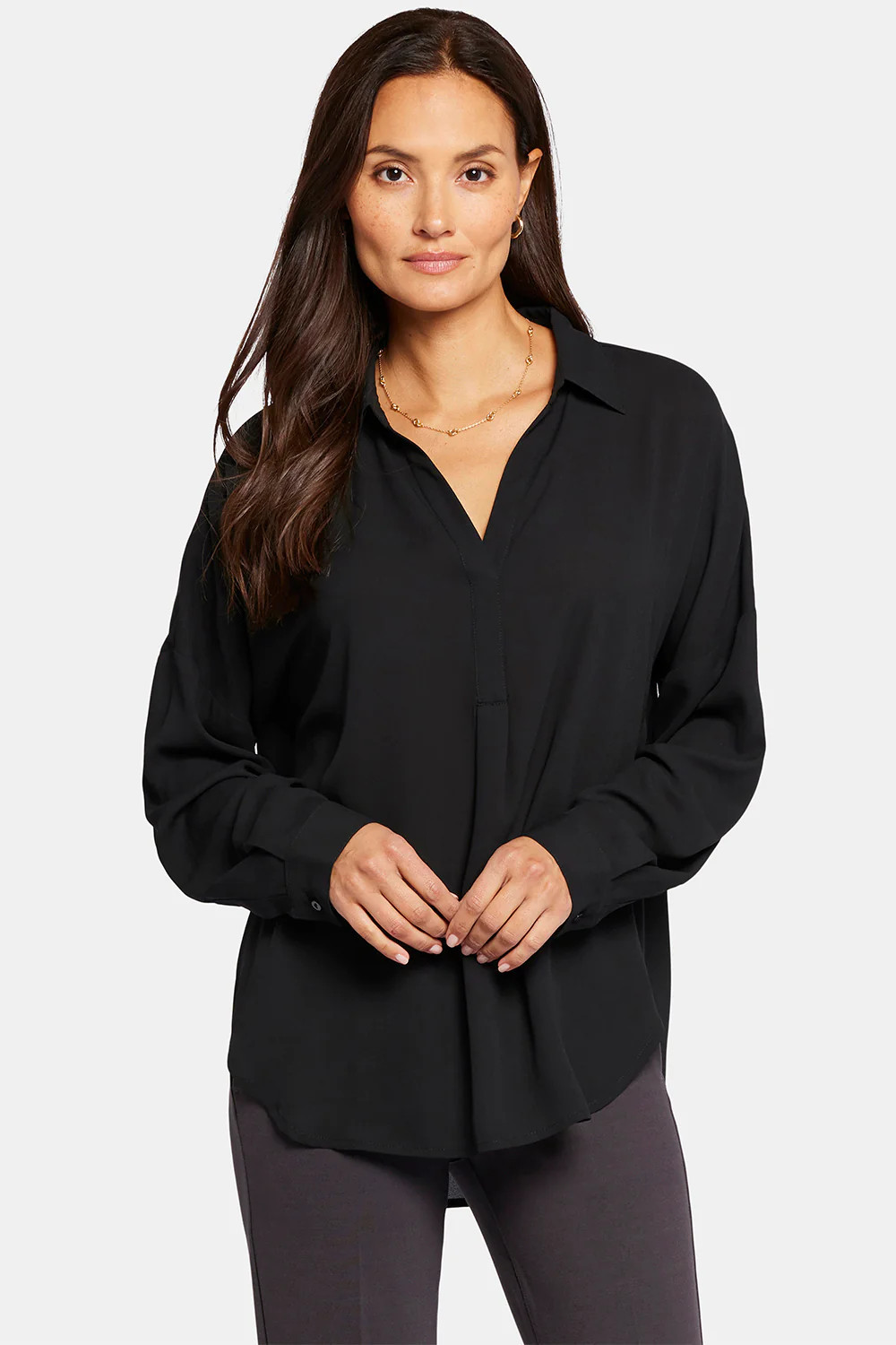 Becky Blouse - Black | NYDJ