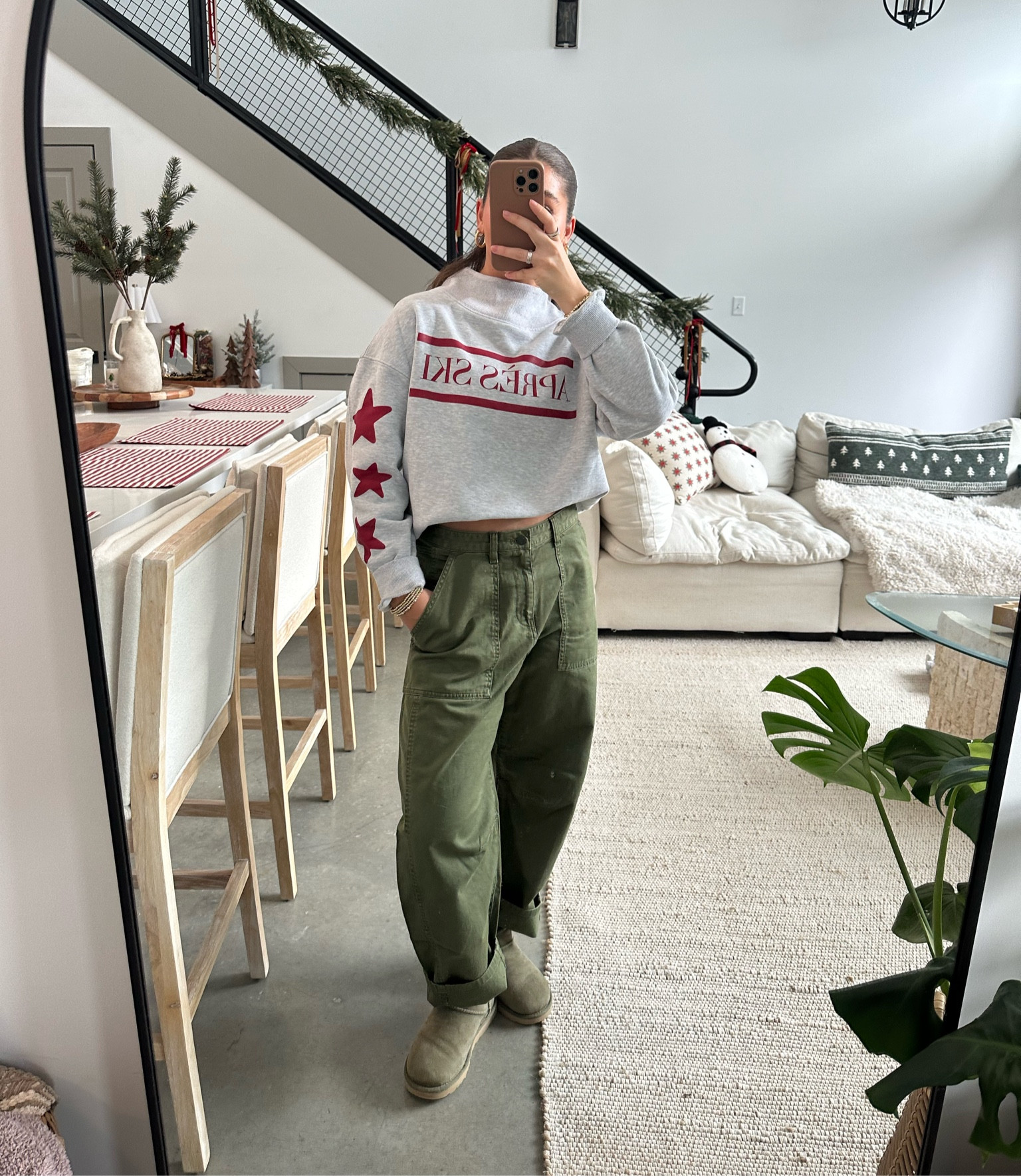 this fit will live rent free in my head🌟🌟🌟 wearing M in mock neck & 4 in pants! 

#LTKHoliday #LTKSaleAlert #LTKGiftGuide