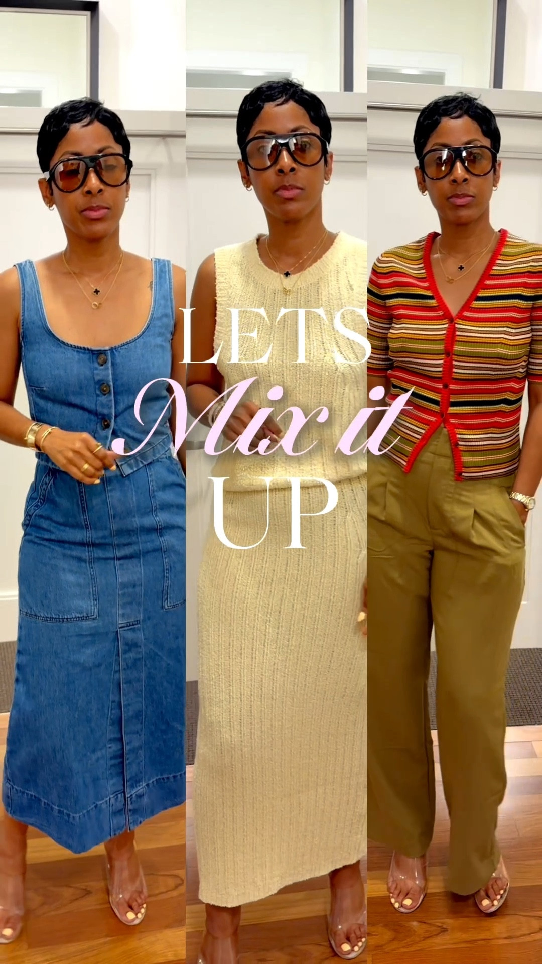 Went into Banana Republic and pulled 3 pieces… turned them into 8 looks.

Because it’s never about how much you buy — it’s how you style it.

Building a wardrobe that works for you > constantly buying new clothes.

For reference:
5’4” | 130 lbs
Wearing XS & size 4 in everything

#LTKootd #LTKPetite #LTKOver40