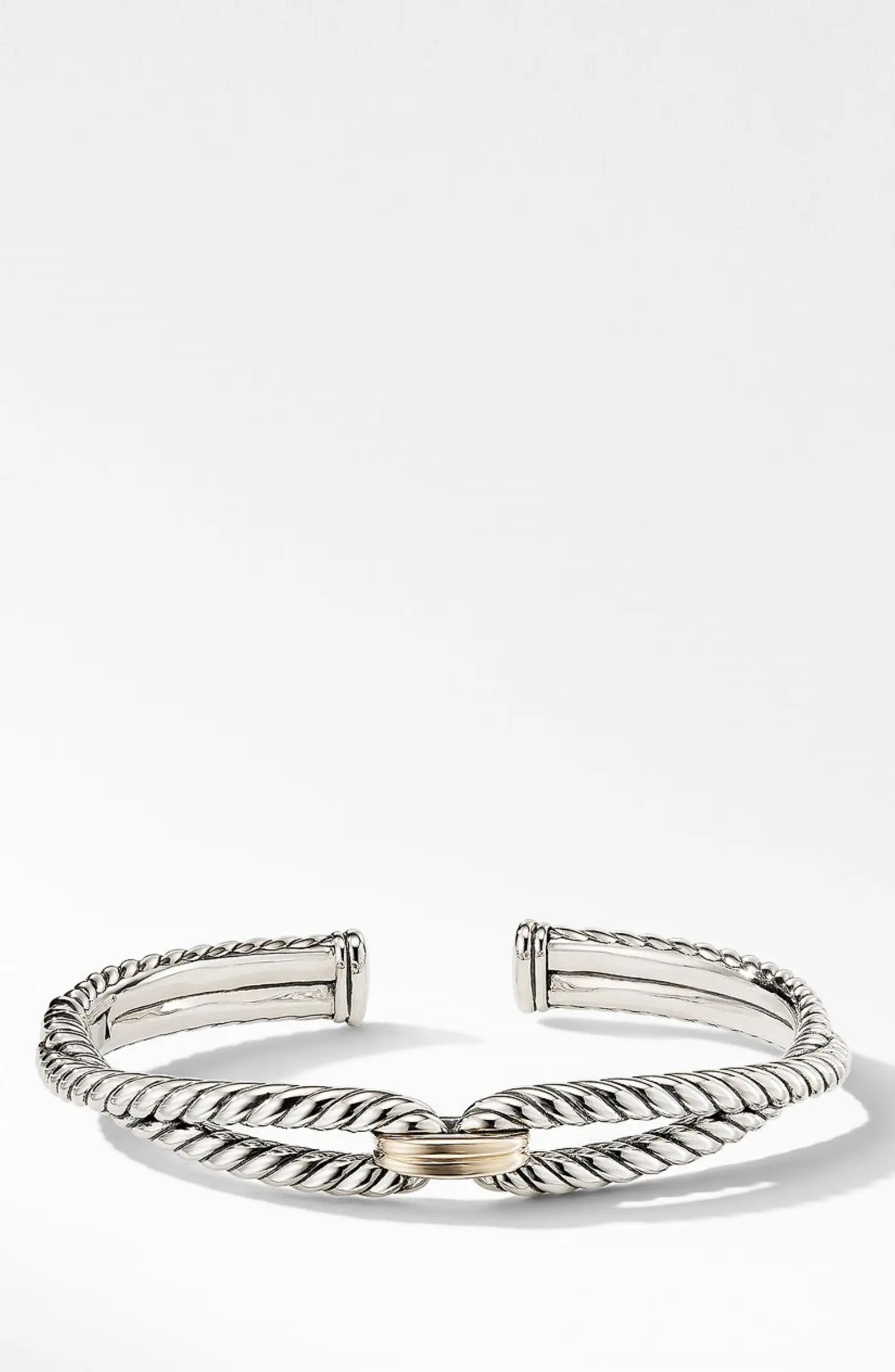 Cable Loop Bracelet with 18K Gold | Nordstrom