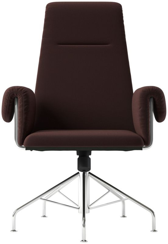 Saviti Office Chair Luca Espresso | CB2 | CB2