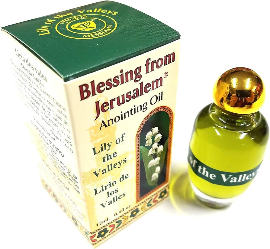 Anointing Oil with Biblical Spices from Jerusalem, Lily of the Valleys 0.4oz | 12ml | Amazon (US)