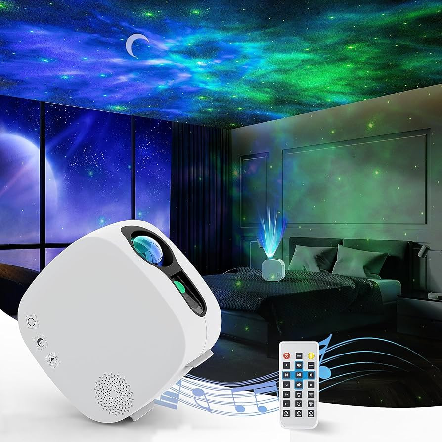 itayak Galaxy Projector,Night Light Star Projector with Bluetooth Speaker, Remot Control LED Nebu... | Amazon (US)
