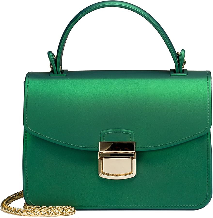 Clutch Purses for Women Jelly Small Crossbody Bags Formal Evening Bags Top Handle Purses for Wome... | Amazon (US)