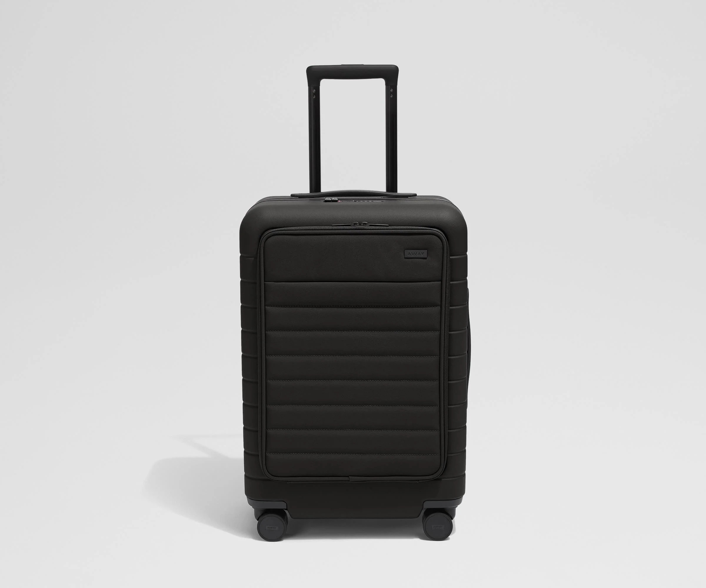 The Front Pocket Bigger Carry-On in Jet Black | Away | Away