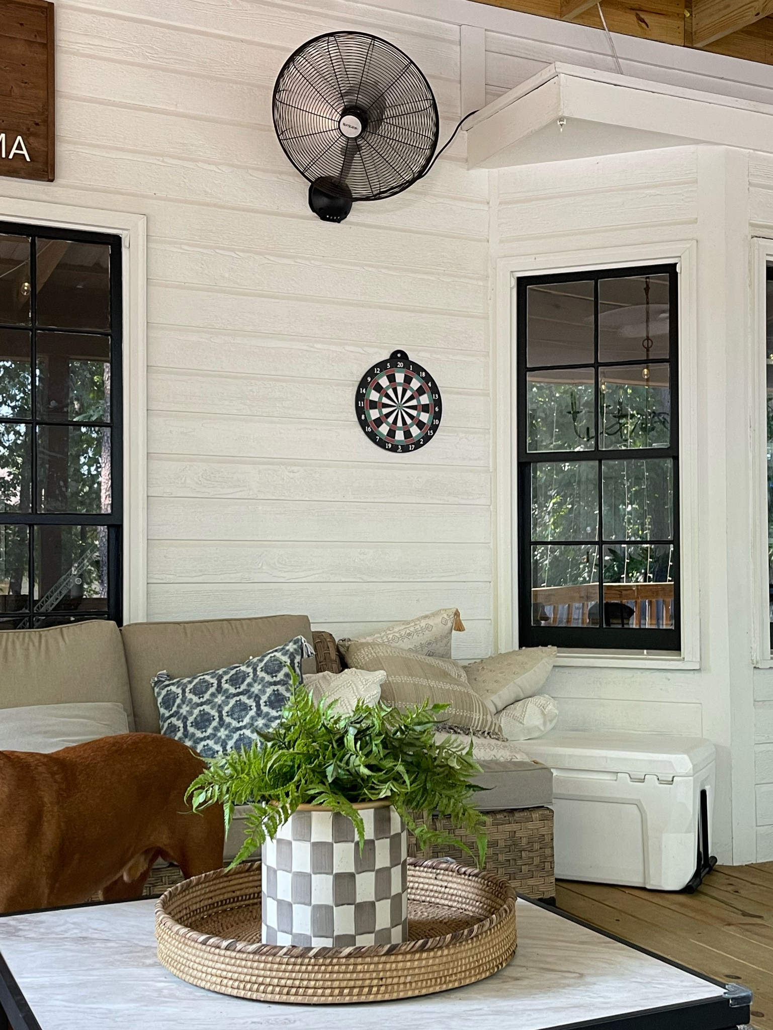 My wall mount fans
*note- my exact fans do not say for outdoor use- but I have mine mounted on the interior wall of my covered deck. 

I am also linking an alternative option that DOES say for use on patio. 

#LTKSeasonal #LTKFamily #LTKHome