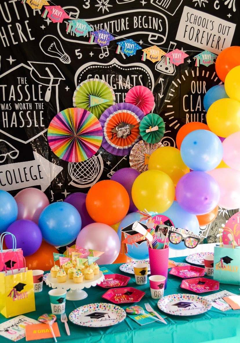 Throw a fun and colorful grad party for any graduate in your life! 

#LTKParties