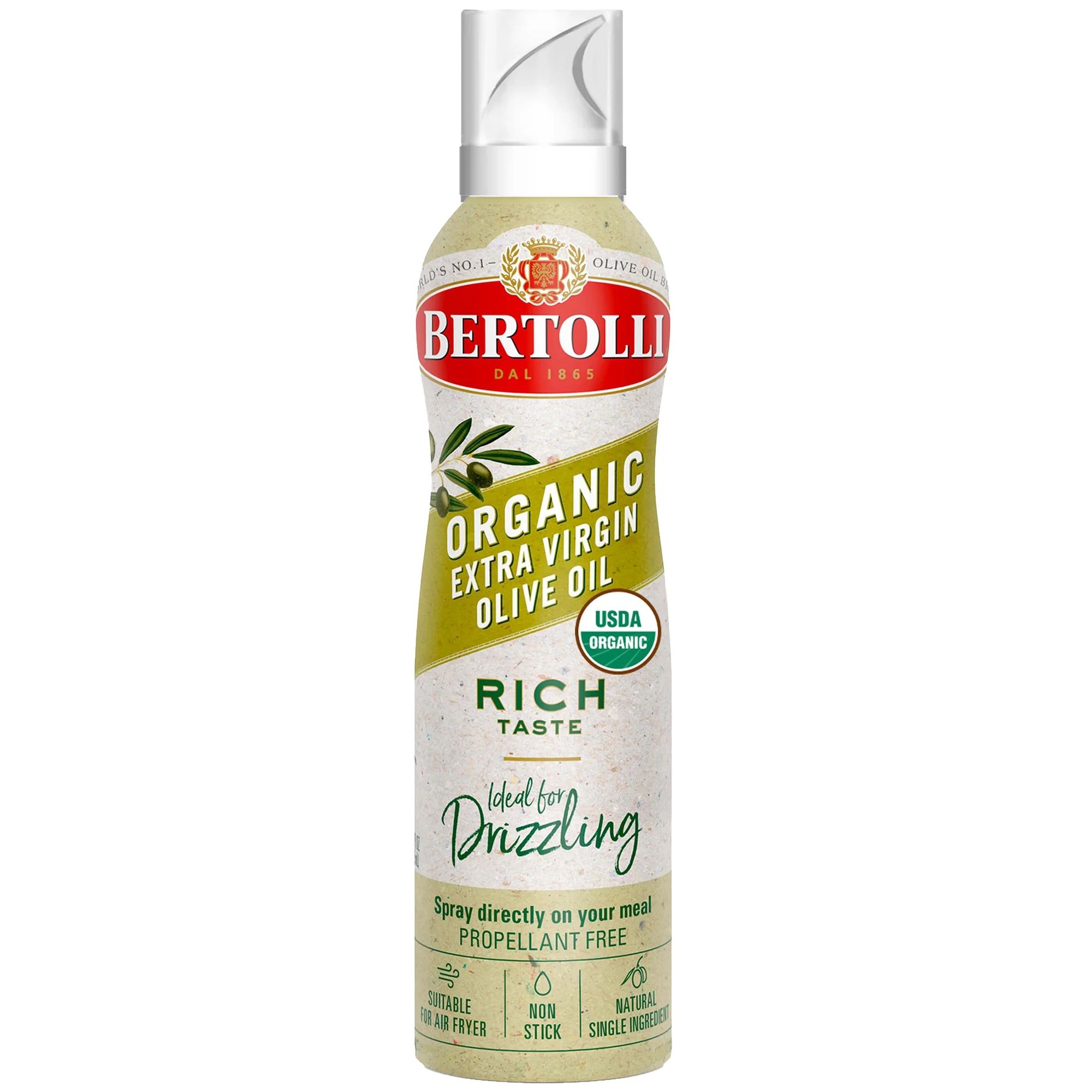 Bertolli Organic Extra Virgin Olive Oil Spray, Rich Taste | Walmart (US)