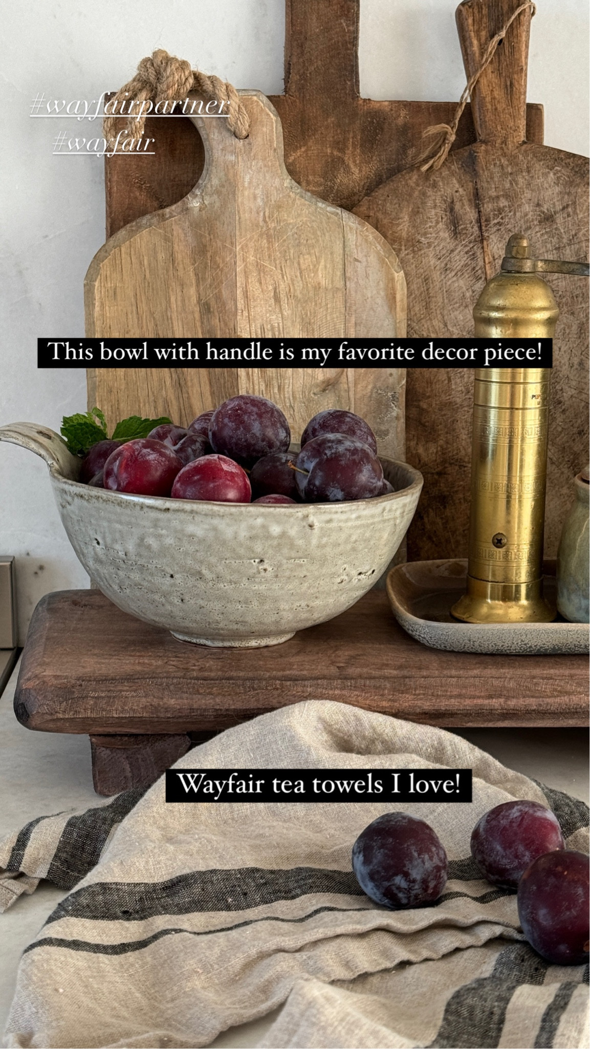 This is my favorite decor bowl!  It can be in the kitchen, family room, anywhere!  The handle is the perfect added detail and the color is perfection!  These are also my go to tea towels!  The black stripe is so good!  But they come in other colors too!  I’ve included a few other items from @Wayfair that I have in my home and love!

@shop.ltk #likekit  #Wayfair #Wayfairpartner

#LTKFamily #LTKHome