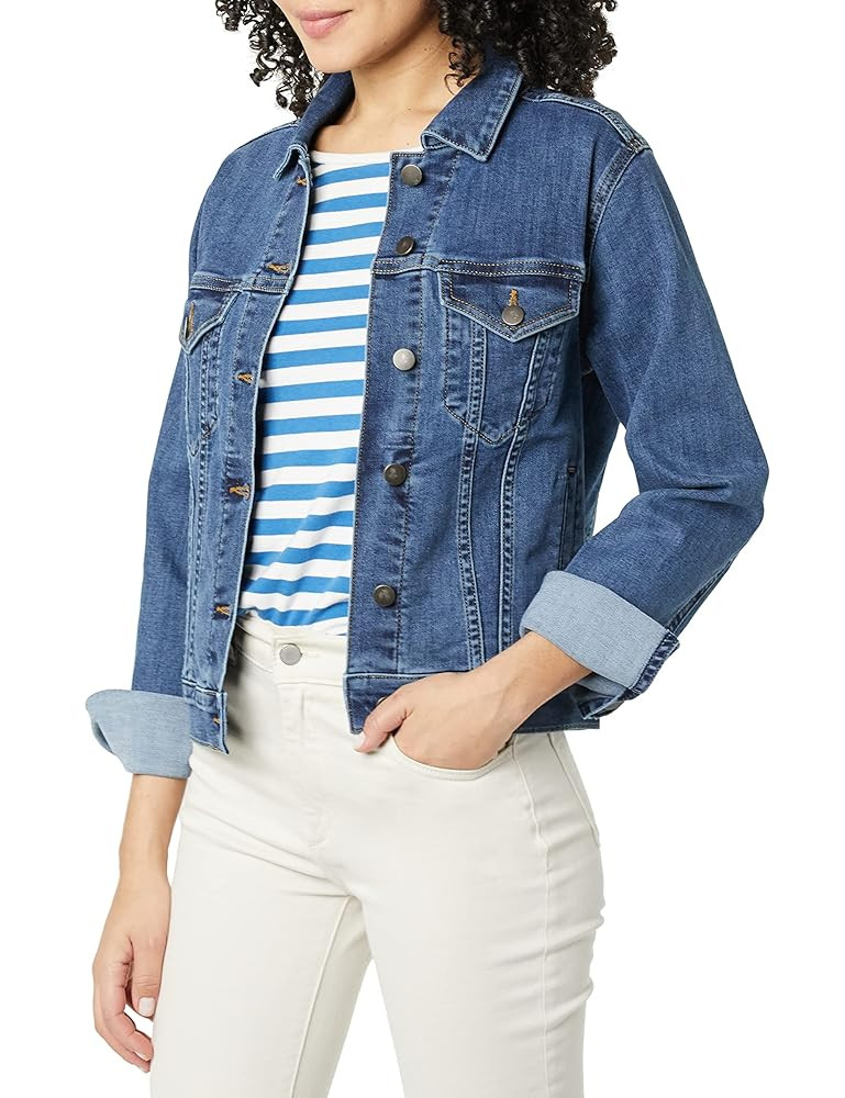 Amazon Essentials Women's Jean Jacket (Available in Plus Size) | Amazon (US)