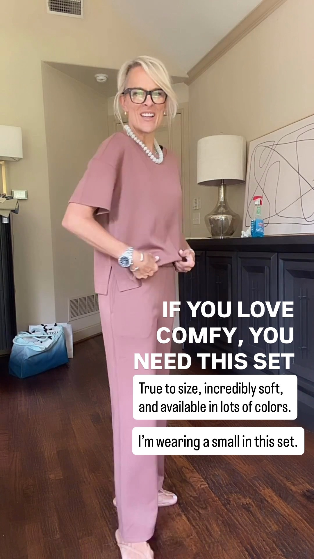 This Amazon scuba knit set is incredibly soft and such an easy throw-on outfit! I love the short sleeve top for this time of year, and it comes in lots of colors. It’s true to size, and I’m wearing a small.

💡 LTK MADE EASY
❤️ Heart = Support my posts!
🔖 Save = Get sale & restock alerts
📋 Lists = Keep favorites organized
📲 Share = Send lists and products to a friend. Hello, Christmas List!
💬 Comment = Ask me anything about what I’m wearing.:-)

#LTKootd #LTKOver40 #LTKSaleAlert