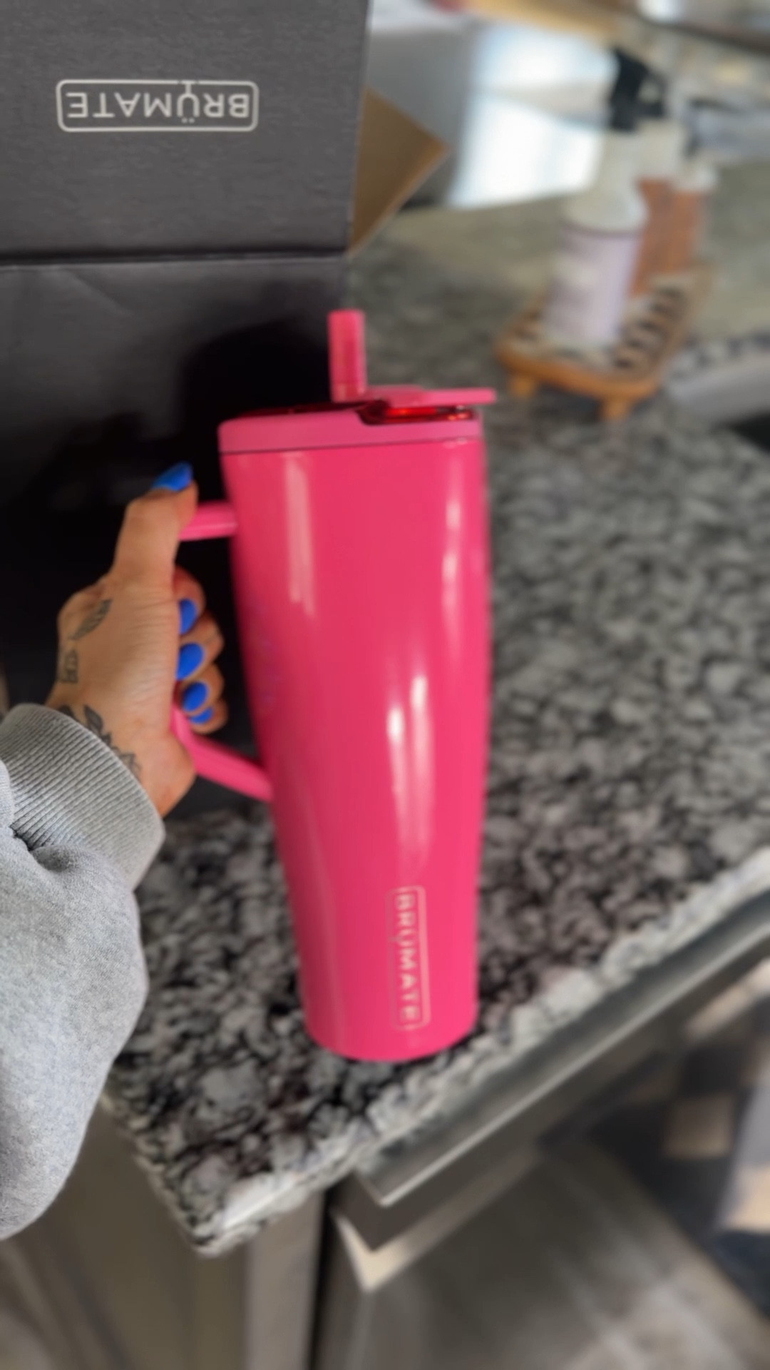 Snagged the new @brumate era flip tumbler and she’s AMAZING!! 