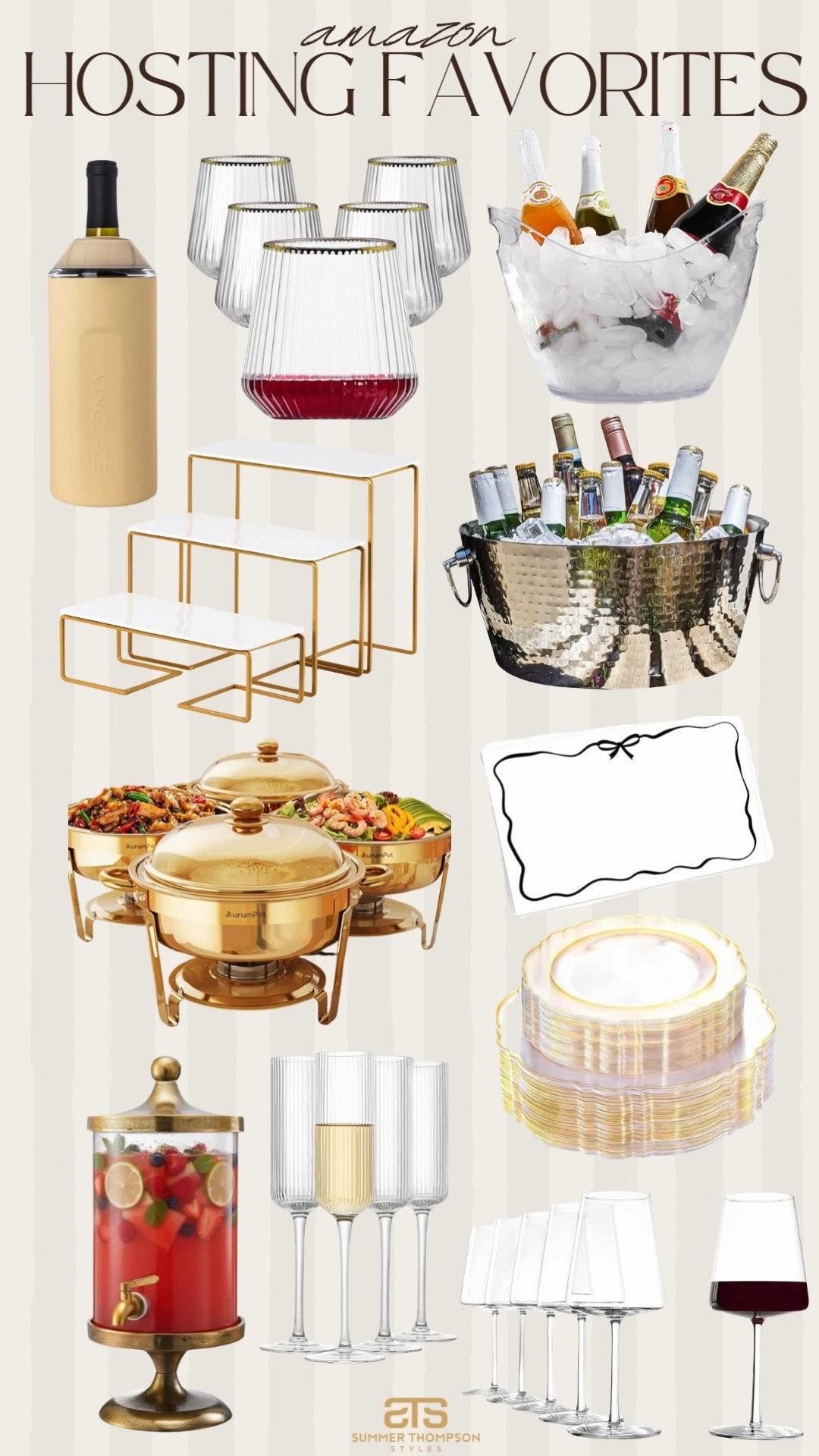 Amazon hosting favorites! 

Utensils. Chafing dishes. Place card. Trending. Best sellers. Viral. Hosting finds. Serving. Holiday. Christmas  

#LTKHome #LTKFindsUnder100 #LTKSeasonal