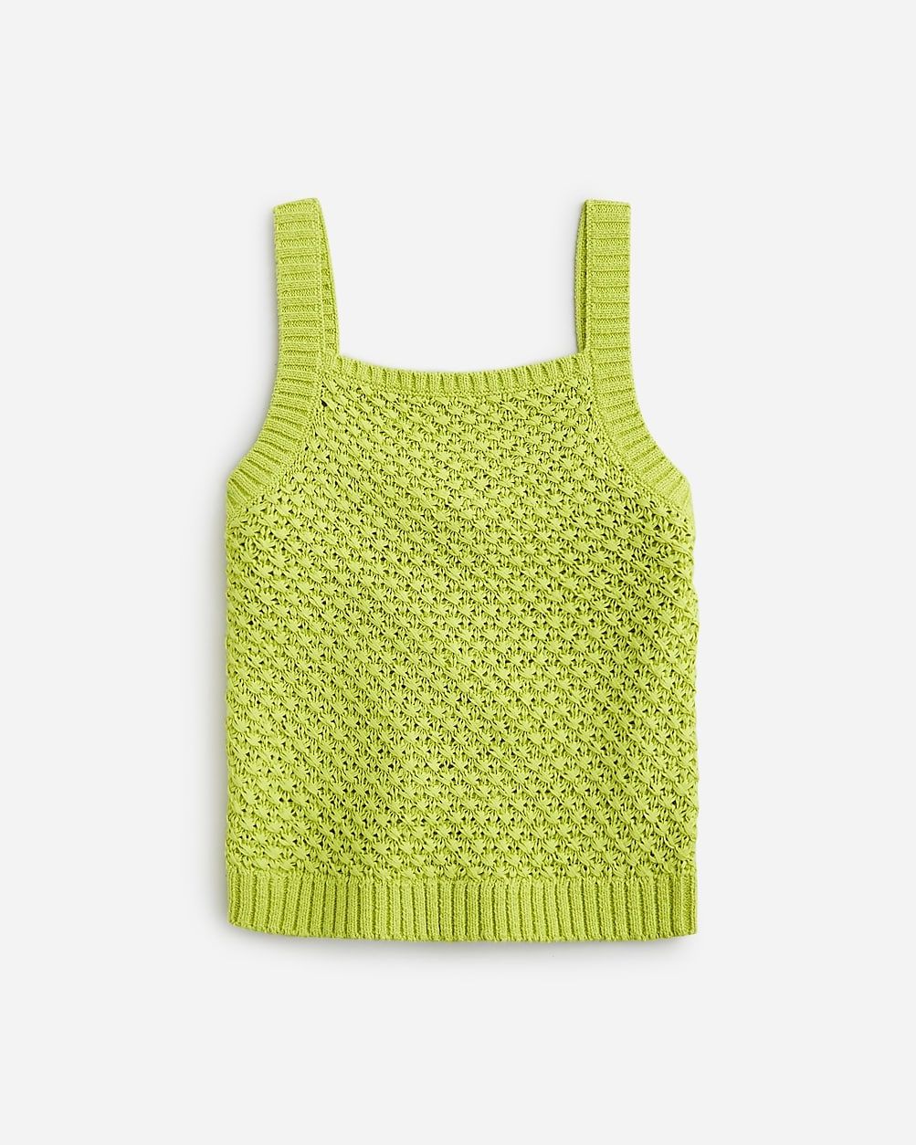 Basket-stitch sweater-tank | J. Crew US