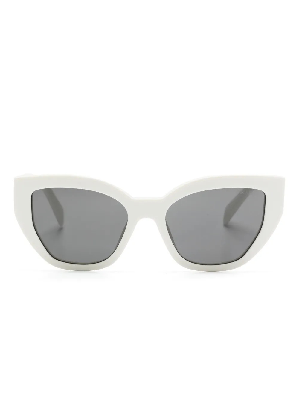 Prada Eyewear cat-eye Sunglasses | White | FARFETCH | Farfetch Global
