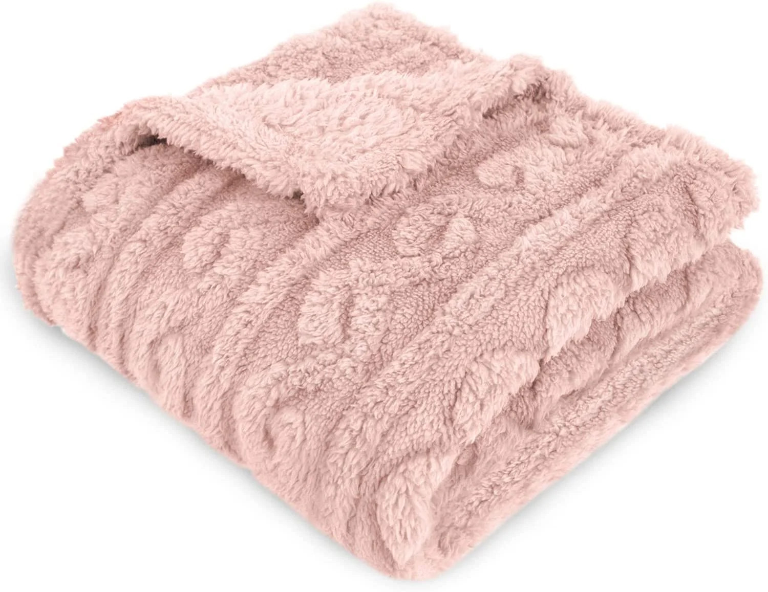Baby Blanket for Girls Toddlers 3D Fleece Fluffy Fuzzy Blanket for Baby, Soft Warm Cozy Fleece Bl... | Walmart (US)