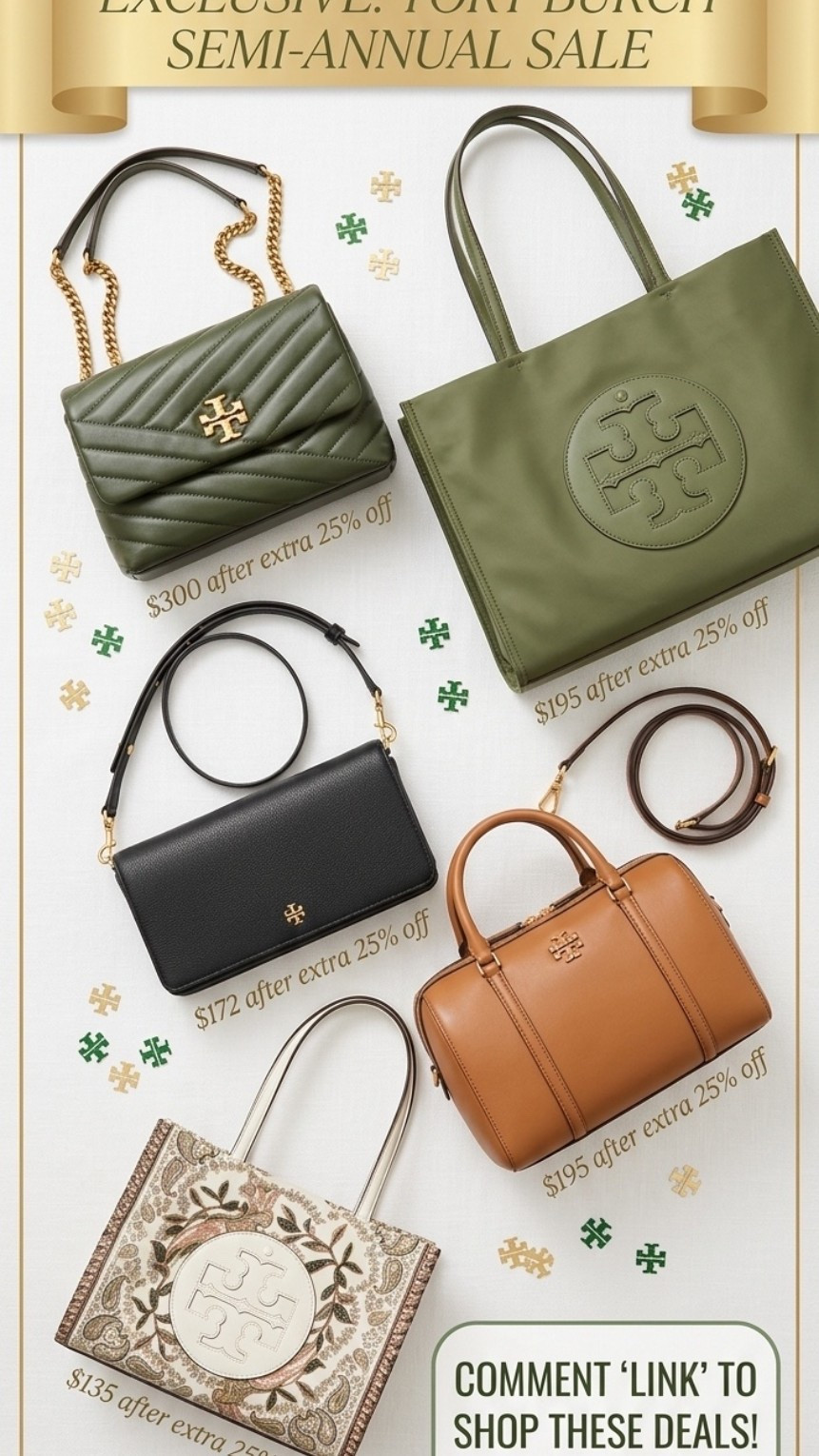 Toryburch semi annual sale

#LTKootd #LTKSaleAlert #LTKSeasonal