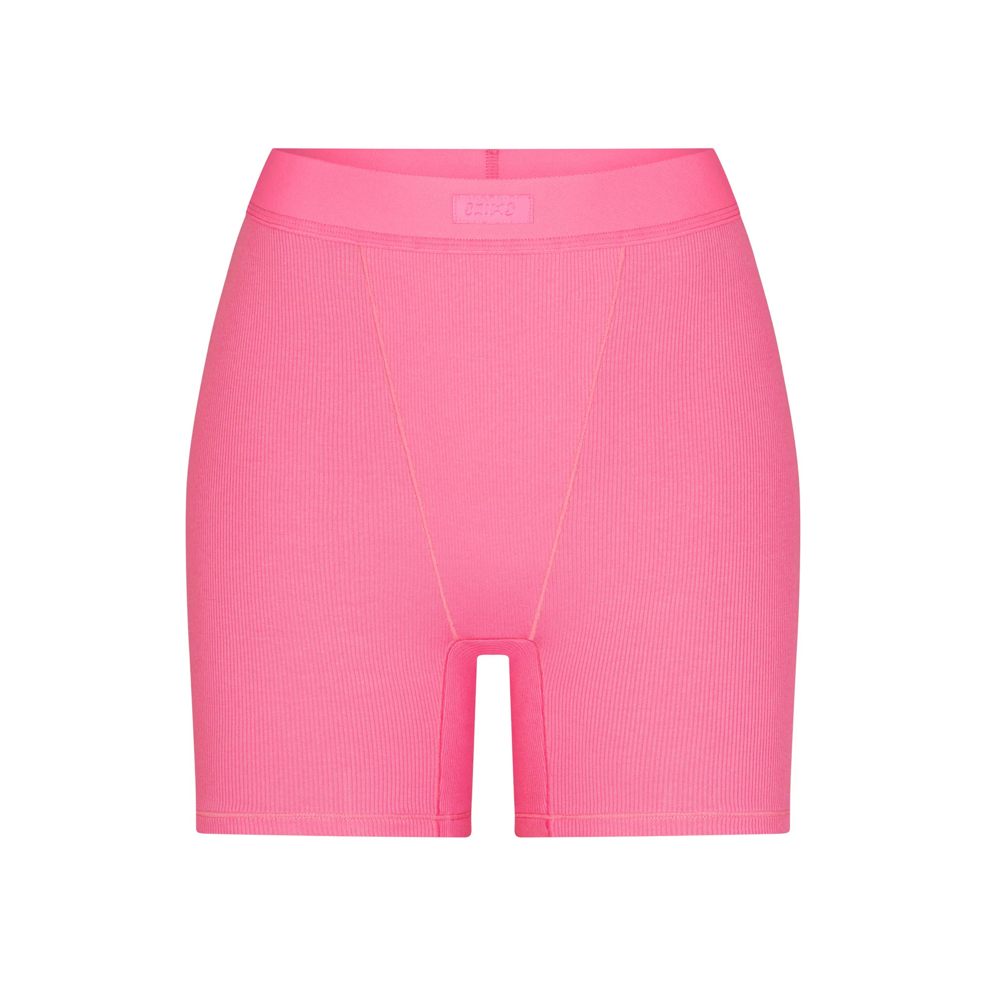 COTTON RIB BOXER | SUGAR PINK | SKIMS (US)