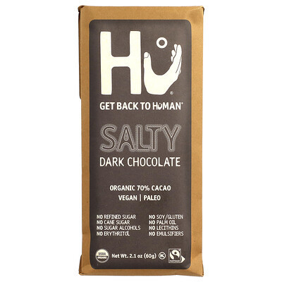 Hu, Salty Dark Chocolate, 2.1 oz (60 g) | iHerb