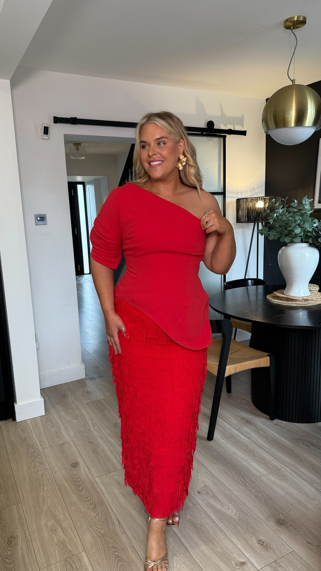 Four occasionwear dresses! The red one! WOW WOW WOW! 

I bought a 16 in all but it was the struggle of my life to get in the red and as you can see the green is too small! Very small waists on both these two! The pink one on the other hand, loads of room! Hope that helps! 



#LTKpartywear #LTKdresses #LTKwedding