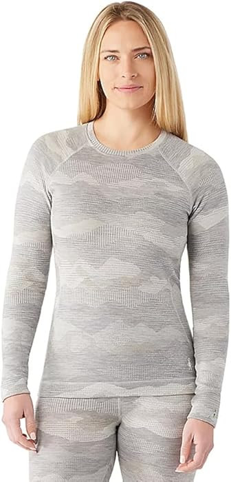 Smartwool Women's Classic Thermal Merino Base Layer Crew | Amazon (US)
