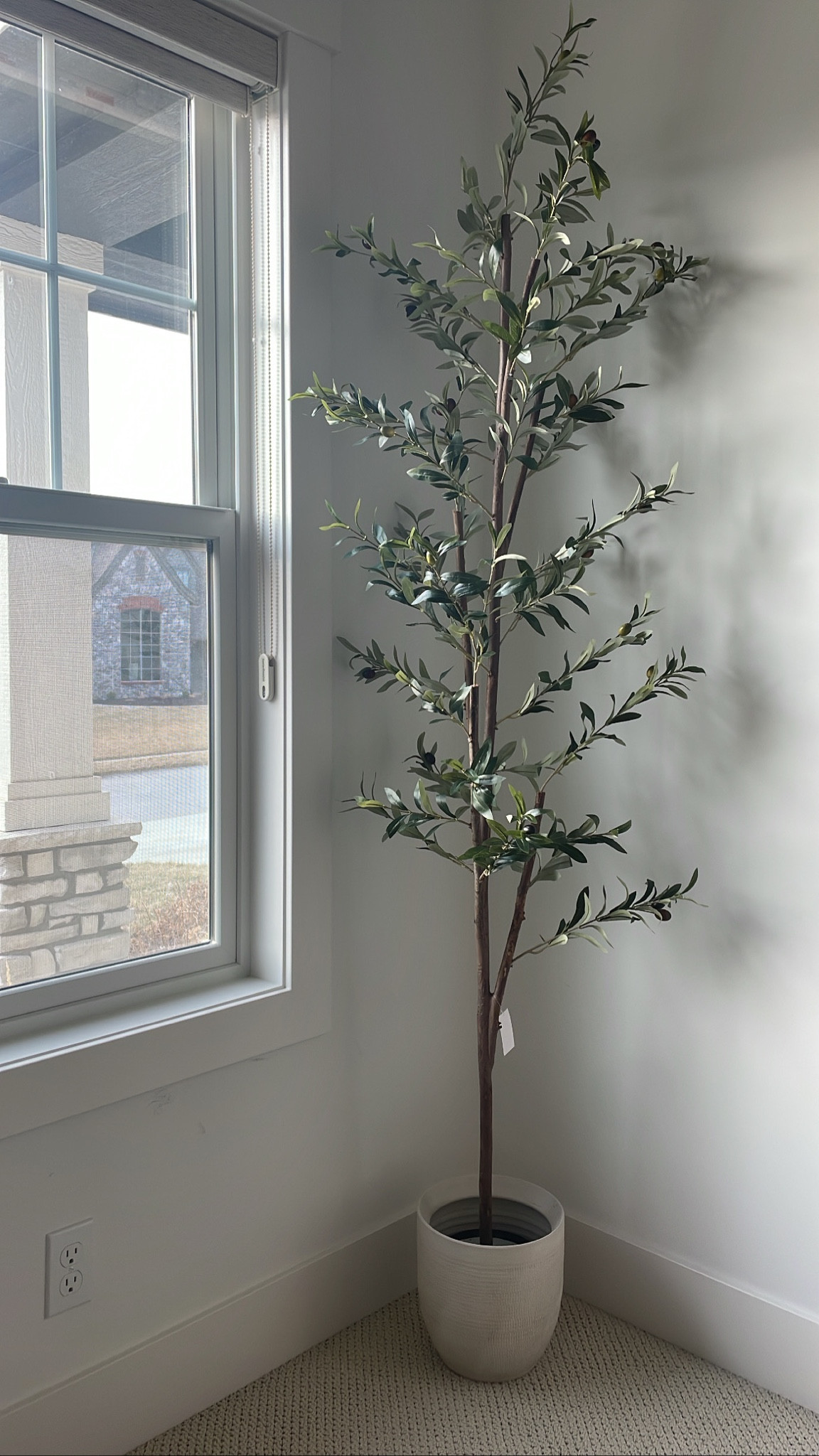 my 82” faux olive tree is 30% off today with code DAISY making it just slightly over $100! this is such a great find and would be perfect for a nursery, bedroom or any space in your home. 🤍 olive tree | faux tree | home decor sale | olive plant | nursery decor | interior design

#LTKfamily #LTKbaby #LTKhome