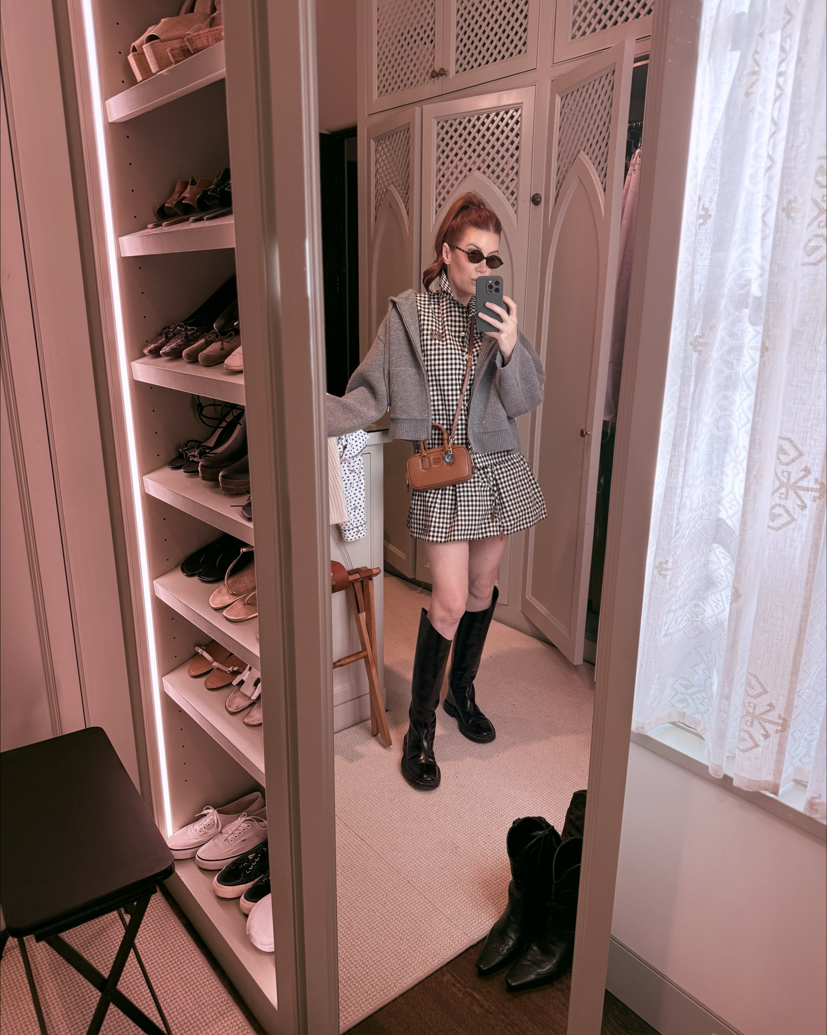 Resurrected the look I got for my birthday and wore to LTKcon for an afternoon parent party. Added a cashmere hoodie because I like to layer so it looks “styled” (I also wear this to workouts, under coats- all the time!) 

#LTKootd #LTKmomlife #LTKU