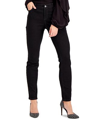 Women's Mid Rise Skinny Jeans, Created for Macy's | Macy's