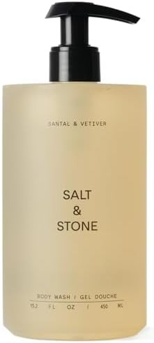 Salt & Stone Body Wash for Women & Men, Santal & Vetiver 15.2 fl oz | Amazon (US)