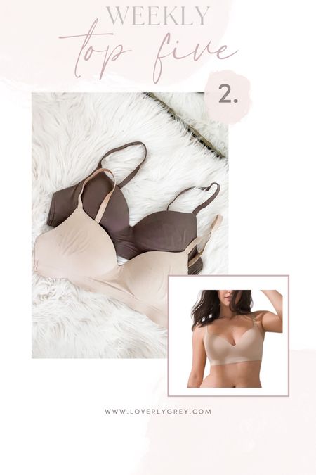 The soma wireless enbliss bra has been my favorite for years! It’s comfortable, supportive and comes in a variety of colors! 

#LTKstyletip #LTKunder100 #LTKunder50