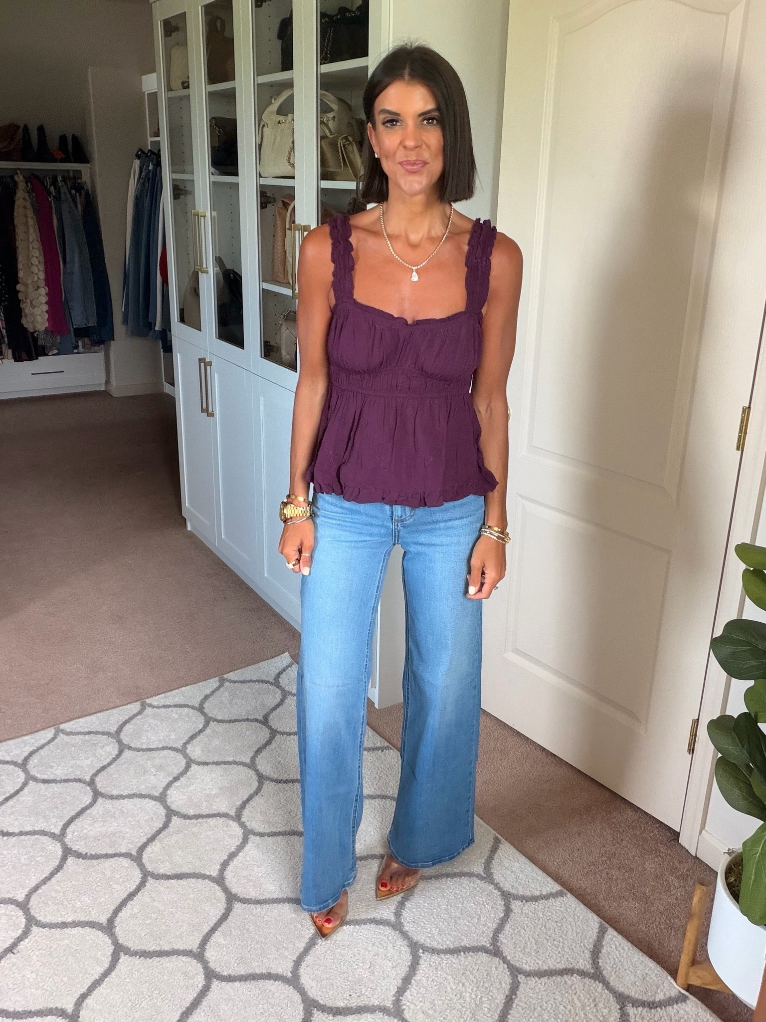 I understand the hype with the Target jeans! Size xs in tank, size 0 in jeans

#LTKSaleAlert #LTKootd #LTKSeasonal