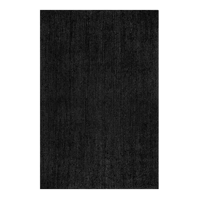 nuLOOM Rigo Solid Jute Rug, Black, 2.5X10 Ft | Kohl's