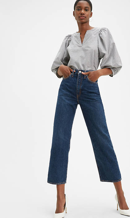 Levi's® Wellthread® Cottonized Hemp Ribcage Straight Jeans | LEVI'S (US)