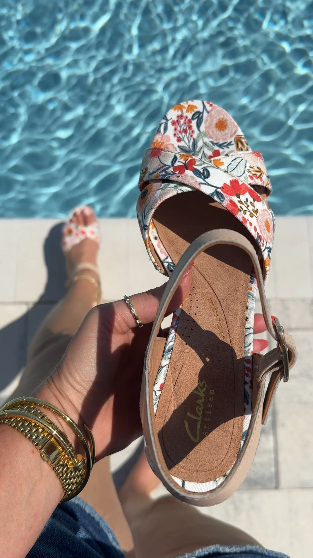 The cutest little floral wedges and they’re Clark’s Collection, so they’re comfortable too  

#LTKTravel #LTKOver40 #LTKSeasonal
