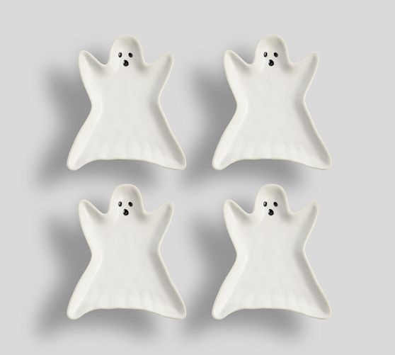Gus the Ghost Stoneware Appetizer Plates | Pottery Barn (US)