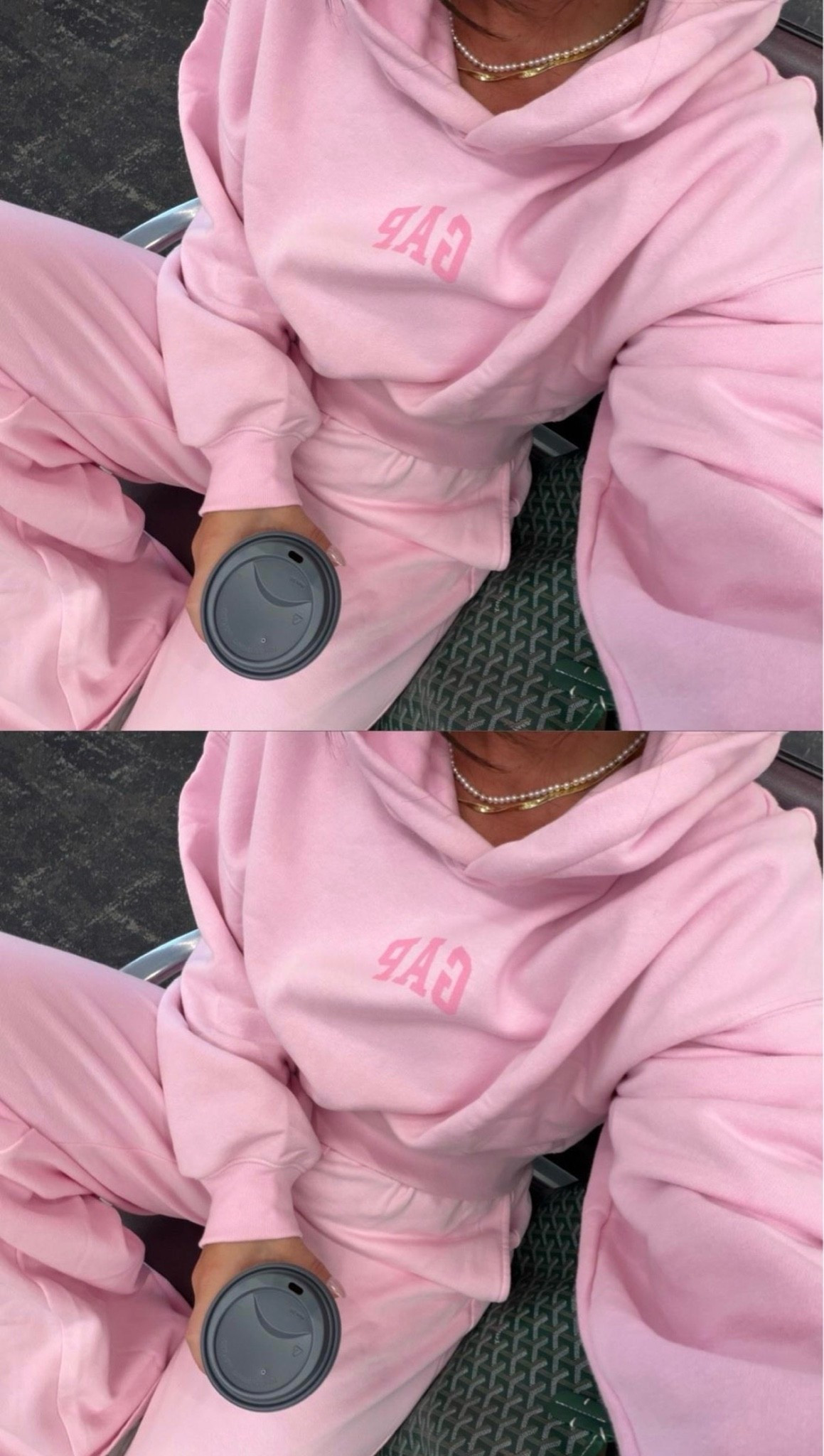 Obsessed with the color of this gap set 🎀💕

#LTKdayinmylife #LTKootd #LTKgrwm