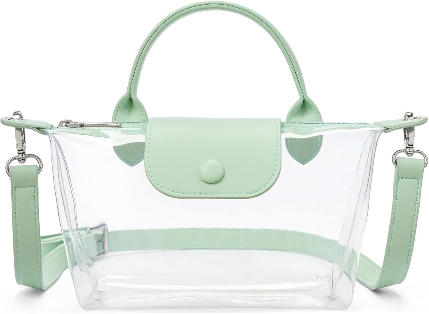 BOSTANTEN Clear Bag for Stadium Approved Small Crossbody Purse Handbags for Concerts Sports Event... | Amazon (US)