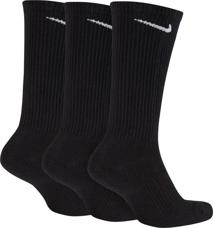 Nike Dry 3-Pack Everyday Plus Cushion Crew Training Socks | Nordstrom | Nordstrom