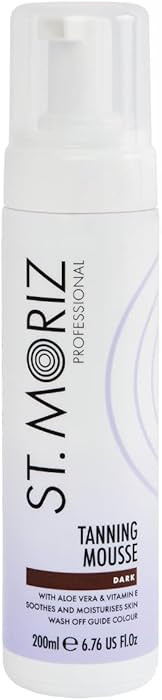 St Moriz Professional Dark Self Tanner Mousse - Sunless Instant Self Tanning Foam for a Deep, Nat... | Amazon (US)