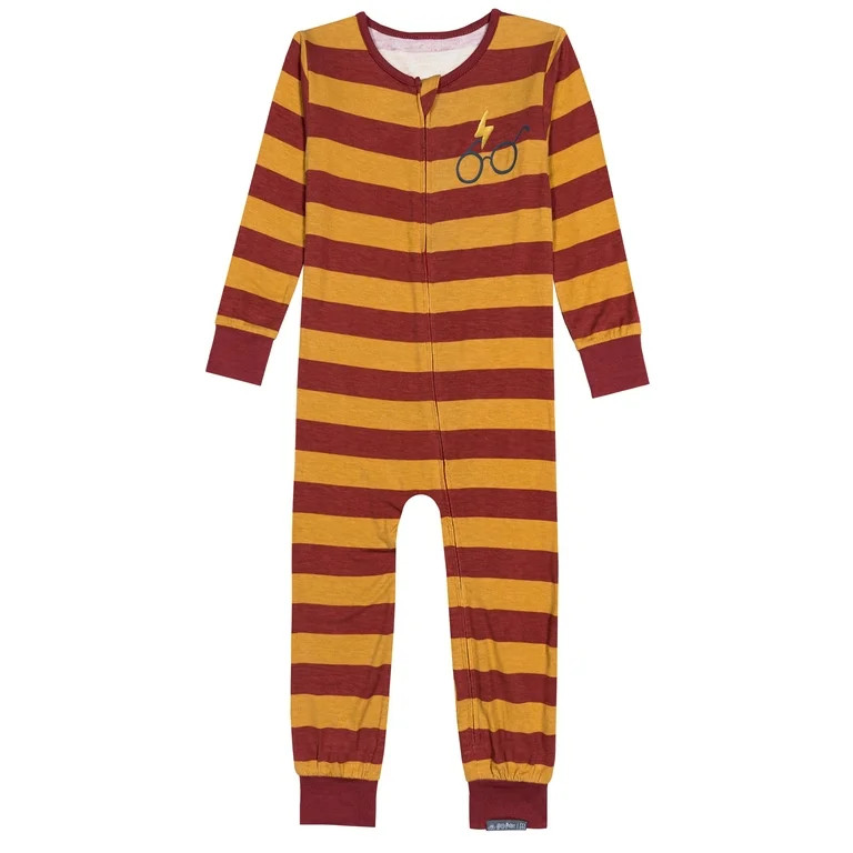 Modern Moments x Harry Potter Toddler Neutral One-Piece Pajama, Sizes 12M-5T - Walmart.com | Walmart (US)