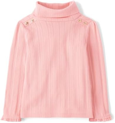 Gymboree Girls and Toddler Long Sleeve Turtle Neck Tops | Amazon (US)